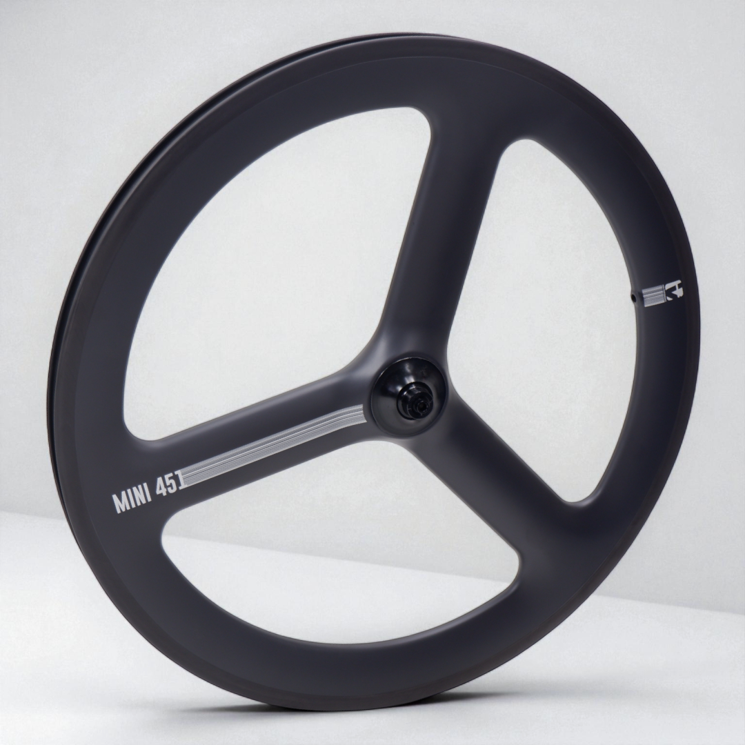 ชุดล้อ VISP DISC ทึบ + ล้อหน้า 3 Spokes | สำหรับรถ 20 นิ้ว (451) | รองรับทั้ง Disc Brake และ Rim Brake | ล้อหลังทึบ ลู่ลมสุด!