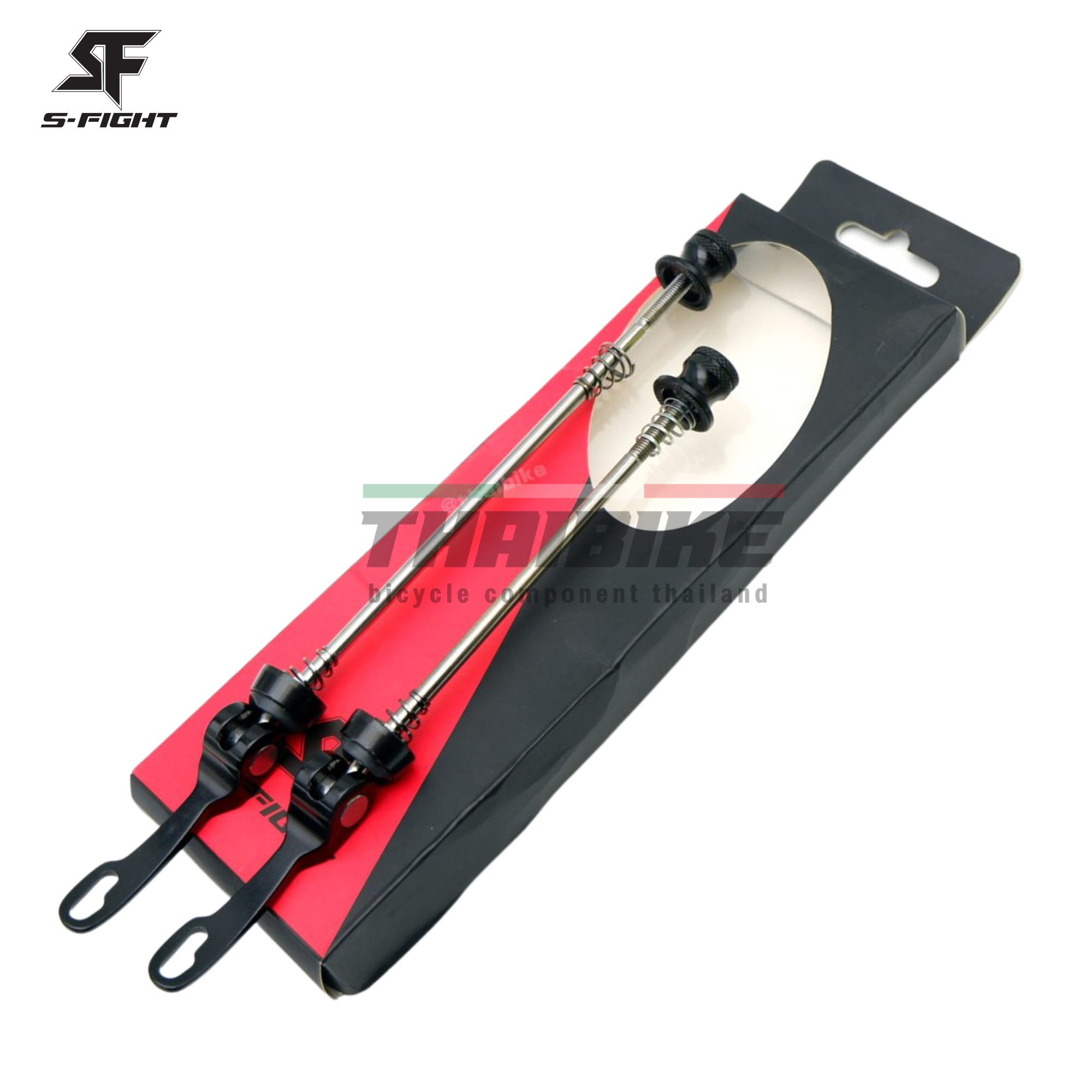 แกนปลดเร็วจักรยาน ใส่รถจักรยาน ยี่ห้อ S-FIGHT เสือหมอบ เสือภูเขา หน้า+หลัง