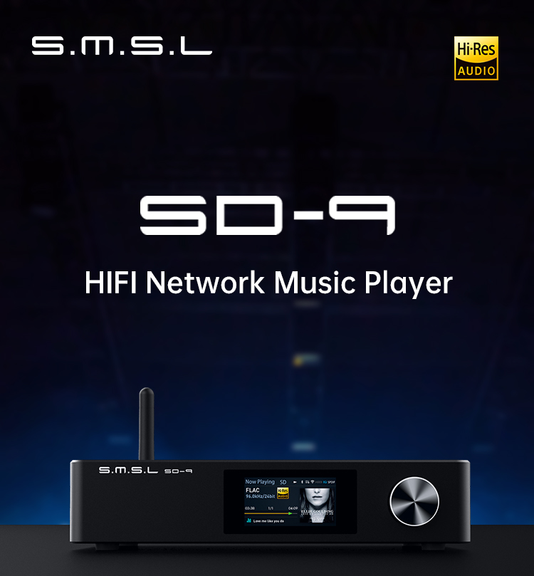 ขาย SMSL SD-9 DAP ตั้งโต๊ะระดับ Hi-Res รองรับ MQA ประกันศูนย์ไทย