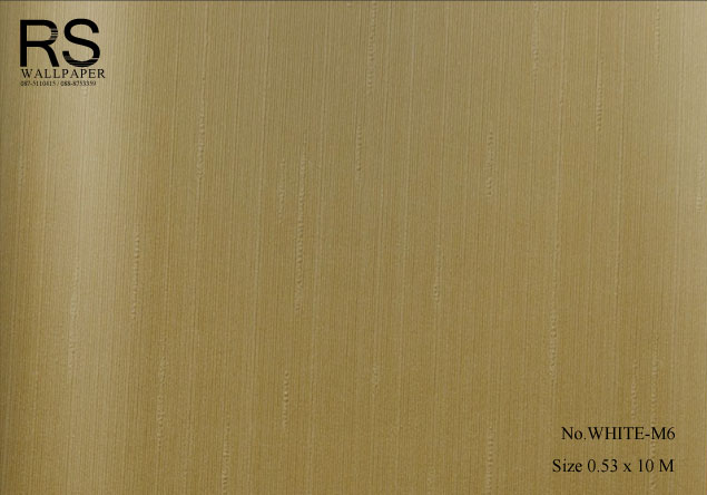 วอลเปเปอร์พื้นสีทอง WHITE-M6