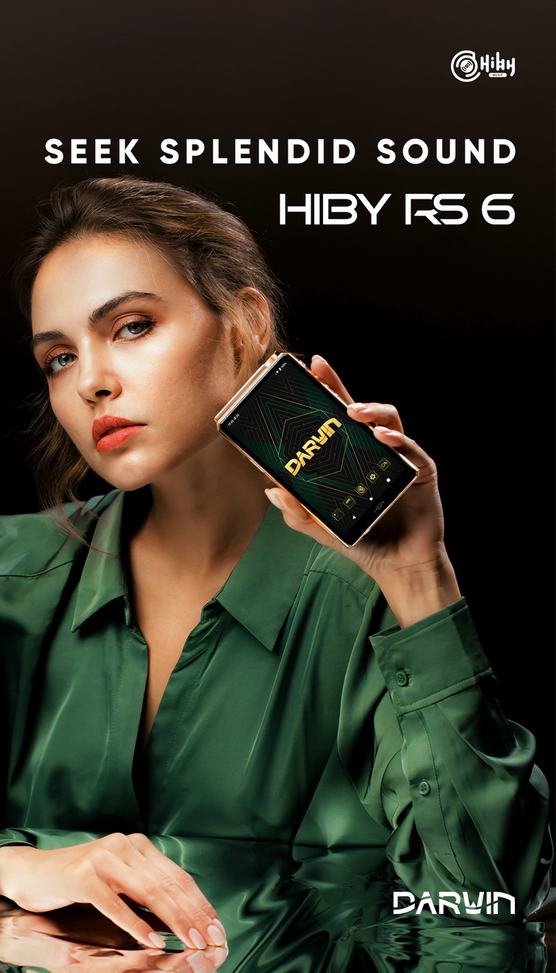 ขาย Hiby RS6 DAP พกพา สถาปัตยกรรม Darwin ระดับเรือธง รองรับ MQA16x ประกันศูนย์ไทย