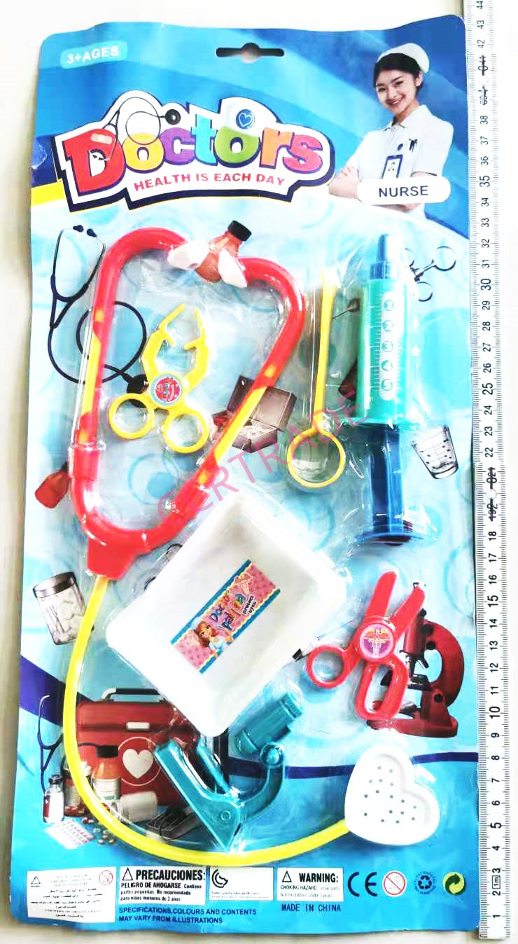 ชุดหมอหูฟัง+เข็มฉีดยาแผงจัมโบ้ 42.5 ซม.