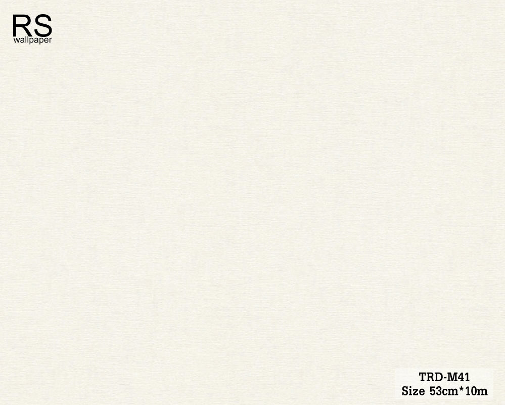 วอลเปเปอร์ สีขาวครีมมีกลิตเตอร์สีเงิน TRD-M41