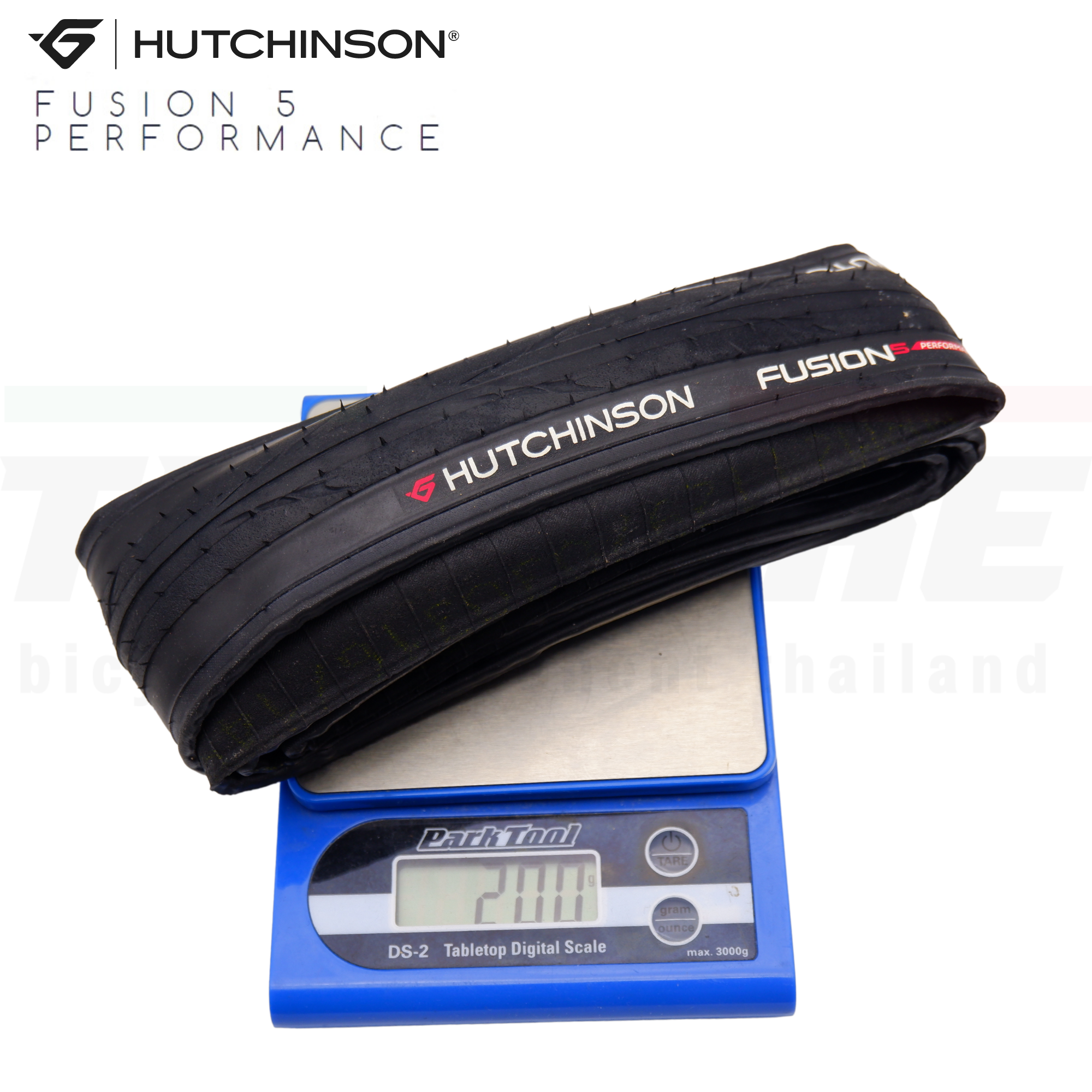ยางนอกจักรยานเสือหมอบขอบพับ HUTCHINSON FUSION 5 PERFORMANCE 700X23 700X25 700X28