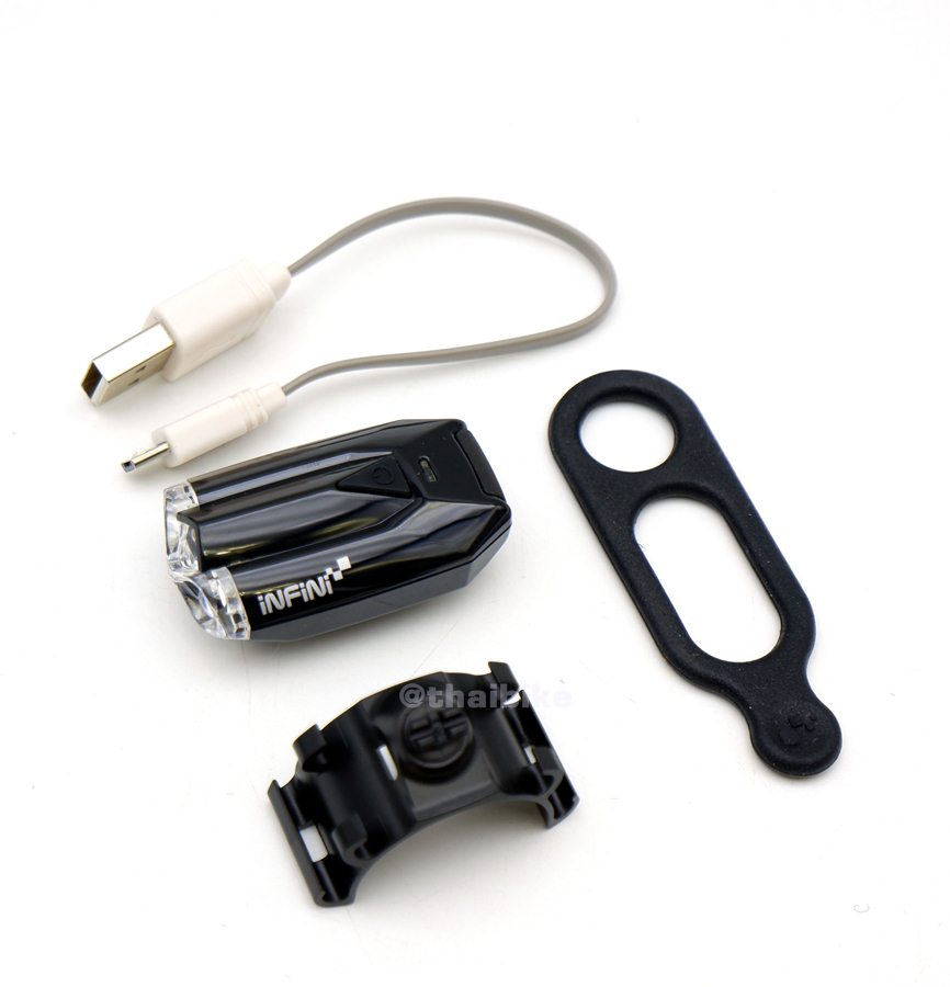 ชุดไฟหน้า ไฟท้ายจักรยาน Infini I-260WR Lava งานไต้หวัน