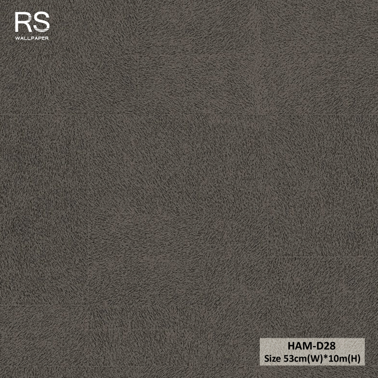 วอลเปเปอร์ สีเทาดำ HAM-D28