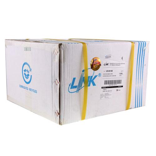 Link US-9015M Cat5e Outdoor Single Jacket มีสลิง