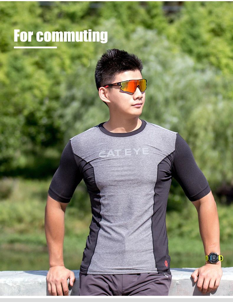 ของแท้ แว่นตาปั่นจักรยาน CATEYE Bikes Polarized / Photochromic V1