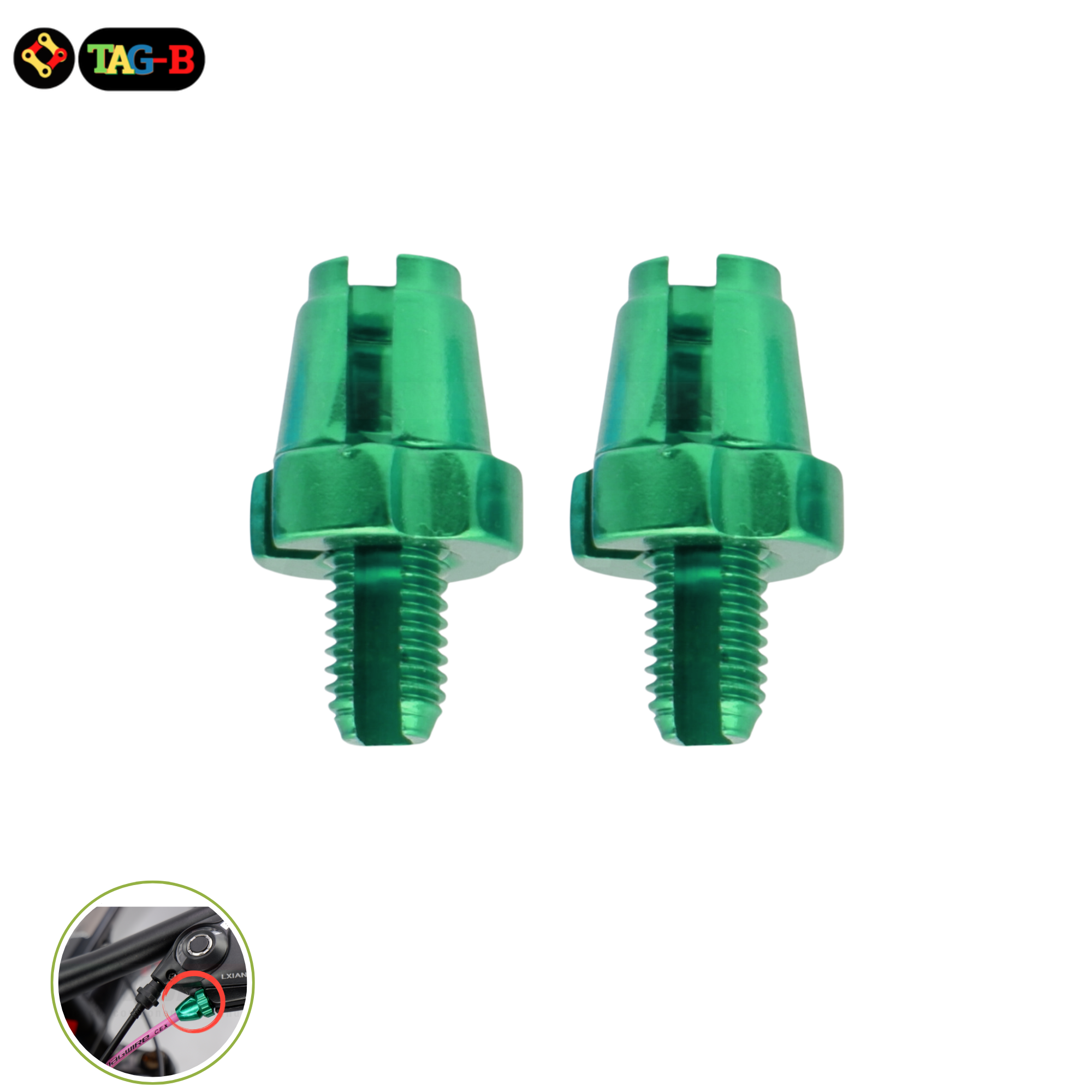 ตัวปรับสายเบรคจักรยานเสือภูเขา PROFAITH ขนาด M7X10mm M10X10mm