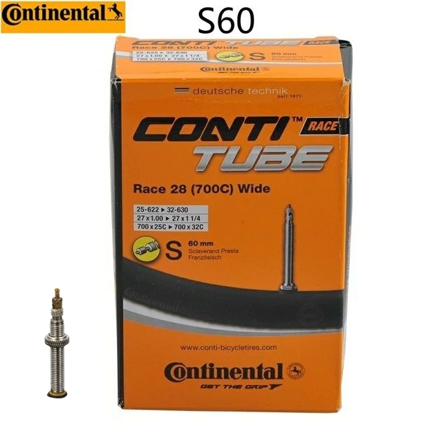 ยางในจักรยาน Continental Tube Race 700X20-25 จุ๊บเล็ก