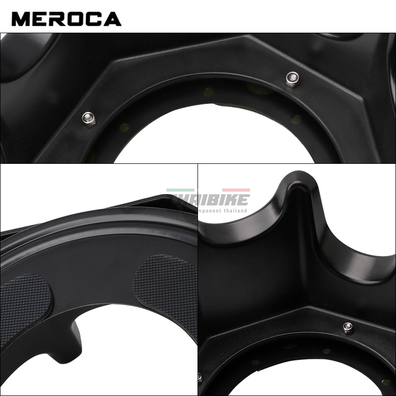 ถาดรองล้อหน้าจักรยานขึ้นเทรนเนอร์แบบหมุนได้ MEROCA