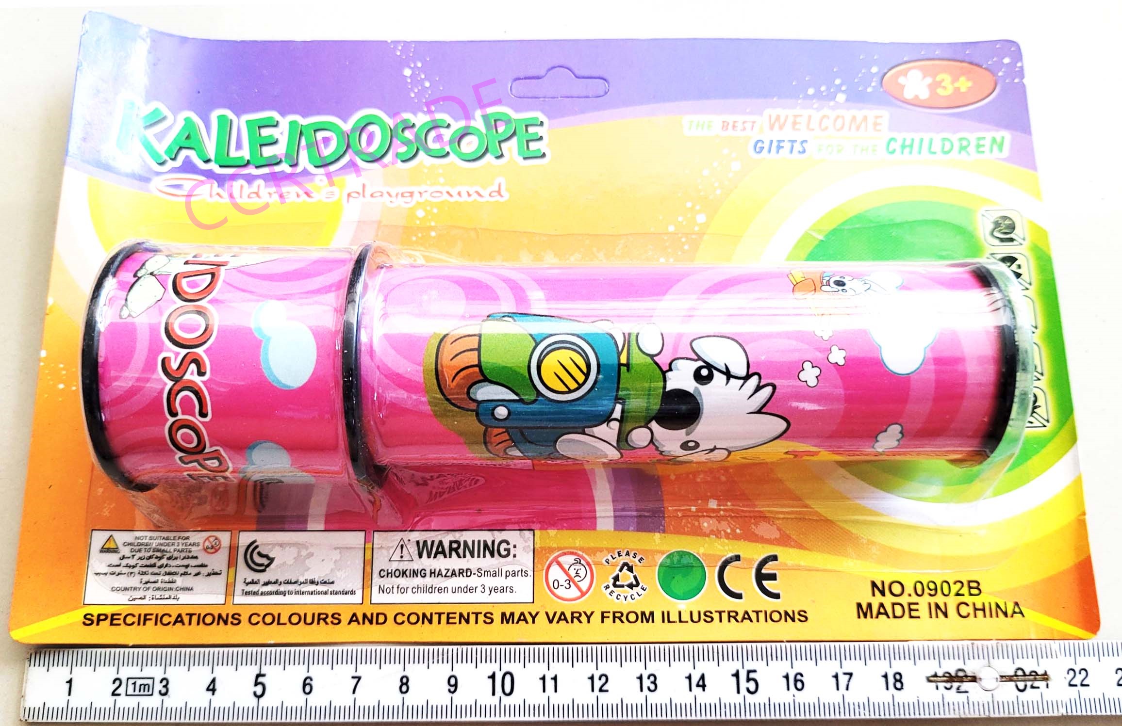 กล้องมายากลการ์ตูนแผง 23 ซม.