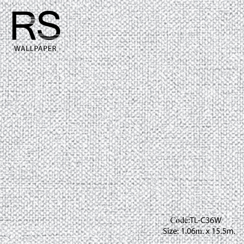 วอลเปเปอร์เทกเจอร์ผ้าพื้นสี TL-C36W