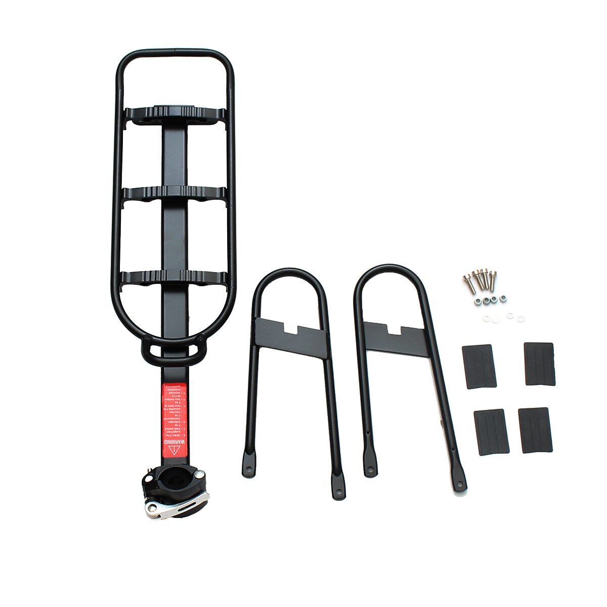 ตะแกรงท้ายจักรยาน ติดหลักอาน แบบถอดเร็ว