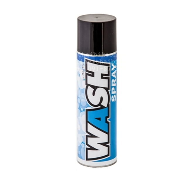 WASH SPRAY (สเปรย์ล้างและเคลือบเงาจักรยาน หมวก ไม่ใช้น้ำ) 320 ml.