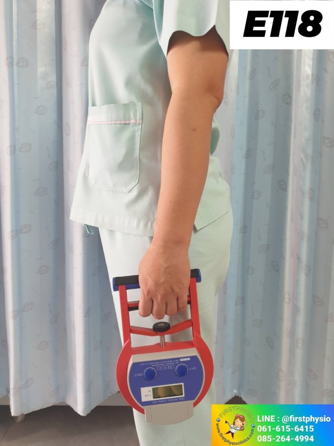 เครื่องวัดแรงบีบมือแบบดิจิตอล/วัดแรงบีบมือแบบดิจิตอล/เครื่องบีบมือแบบดิจิตอล (Hand grip dynamometer Digital)