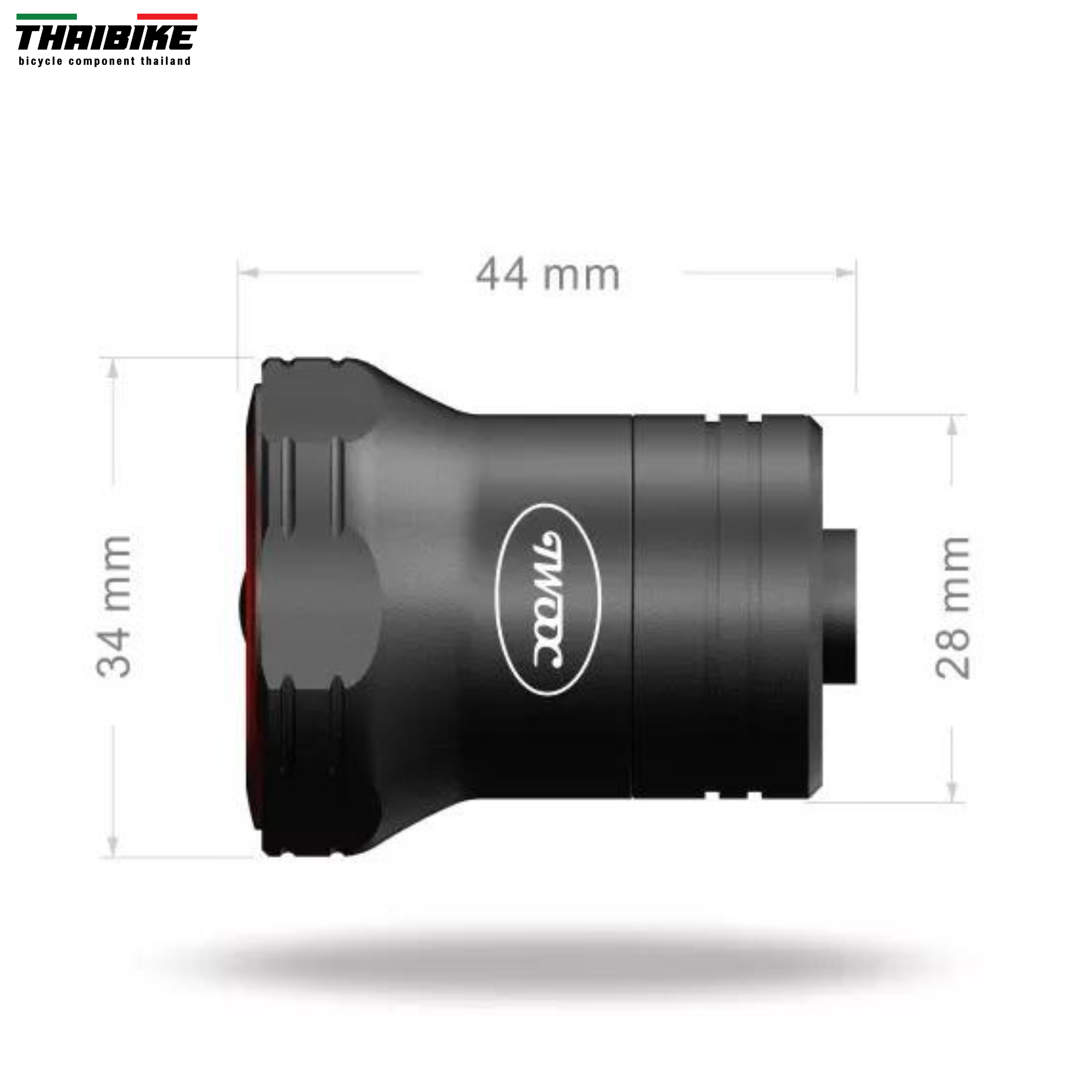 ไฟท้ายจักรยาน THAIBIKE TWOOC Super One Smart Bike Taillight เบรคออโต้