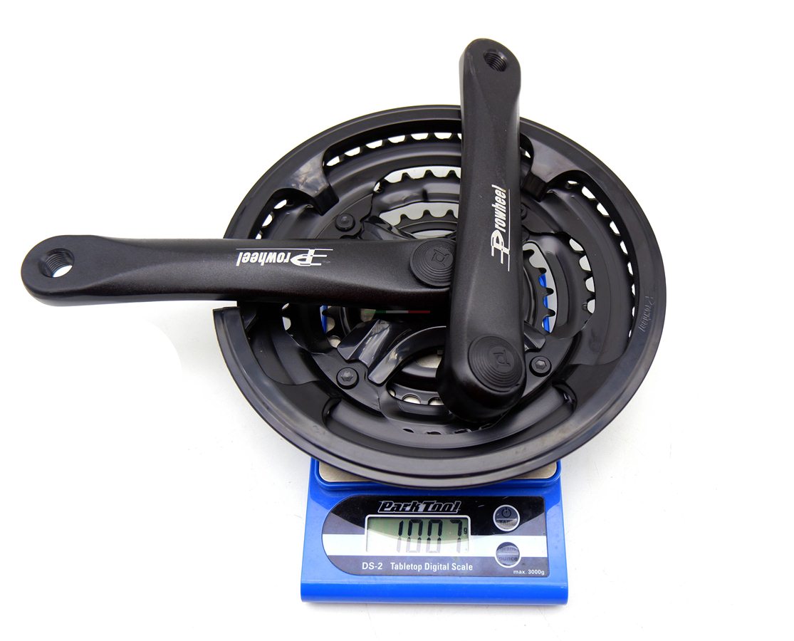 ชุดขาจานจักรยานเสือภูเขาพร้อมใบจาน PROWHEEL 48/38/28 42/34/24