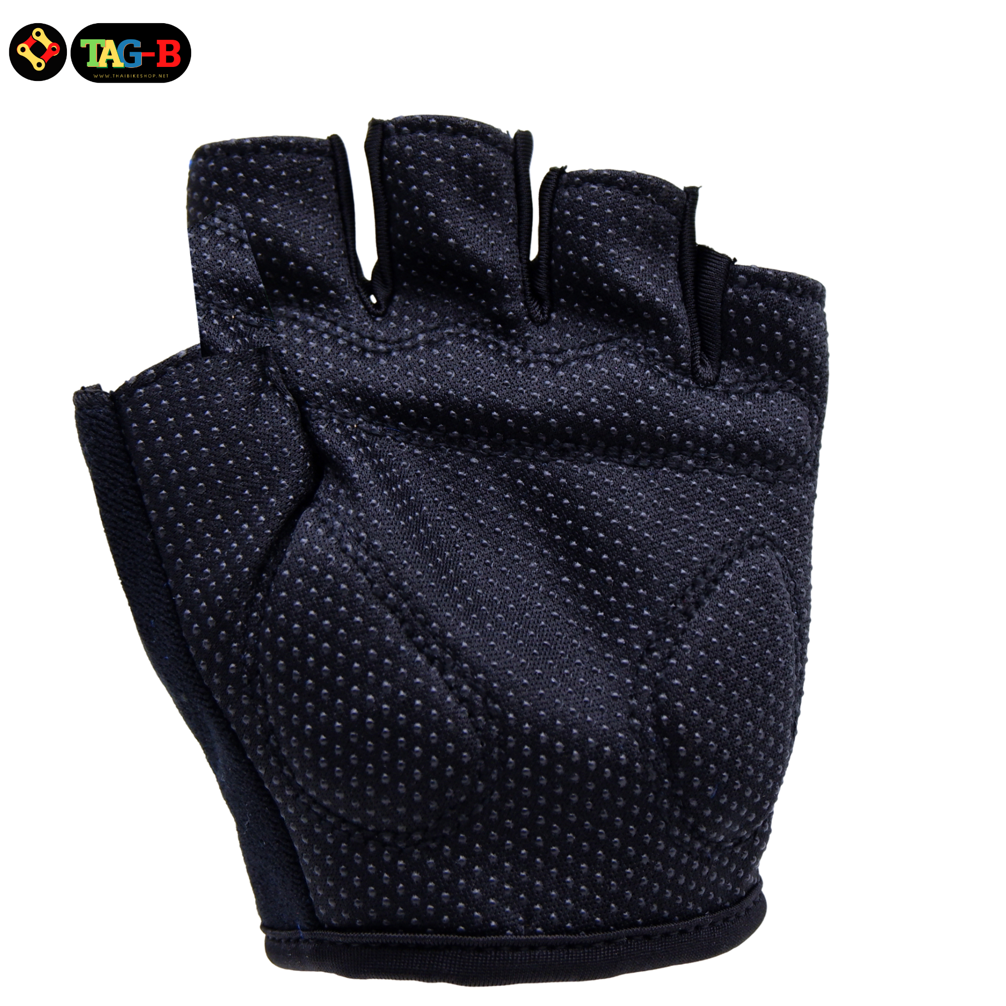 ถุงมือปั่นจักรยานแบบแอร์โร่ว์ ยี่ห้อ THAIBIKE มีเจลรองมือ ผ้ายืด