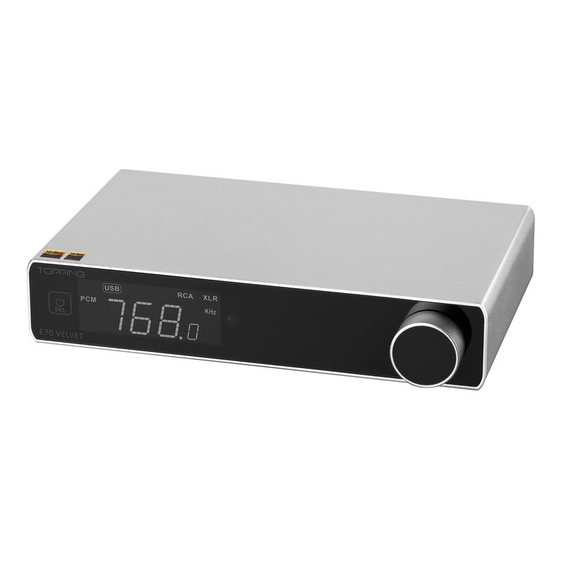 Topping E70 Velvet DAC ตั้งโต๊ะระดับเรือธง รองรับ Dual Hi-RES ประกันศูนย์ไทย