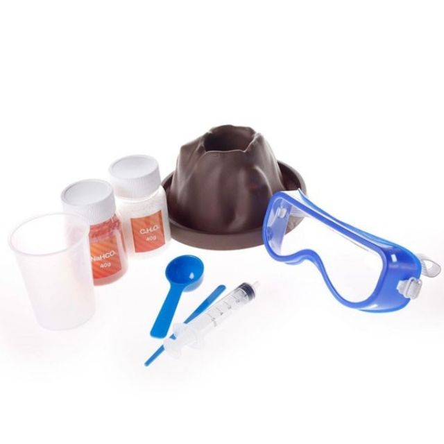 จำลองภูเขาไฟระเบิด ของเล่นวิทยาศาสตร์