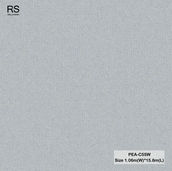 วอลเปเปอร์สีเทาฟ้า PEA-C55W