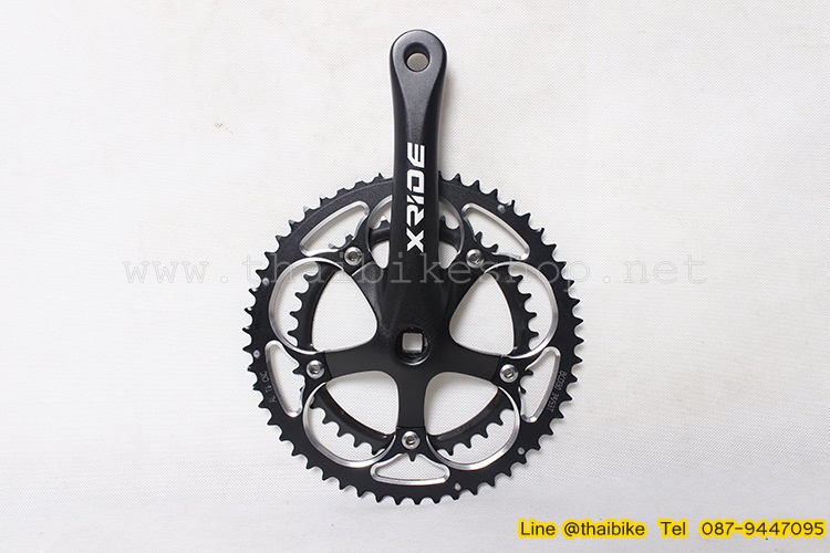ขาจานจักรยาน XRIDE CNC 53/39