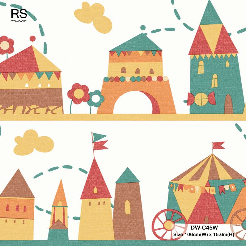 วอลเปเปอร์ห้องเด็ก Kinder Land No.DW-C45W