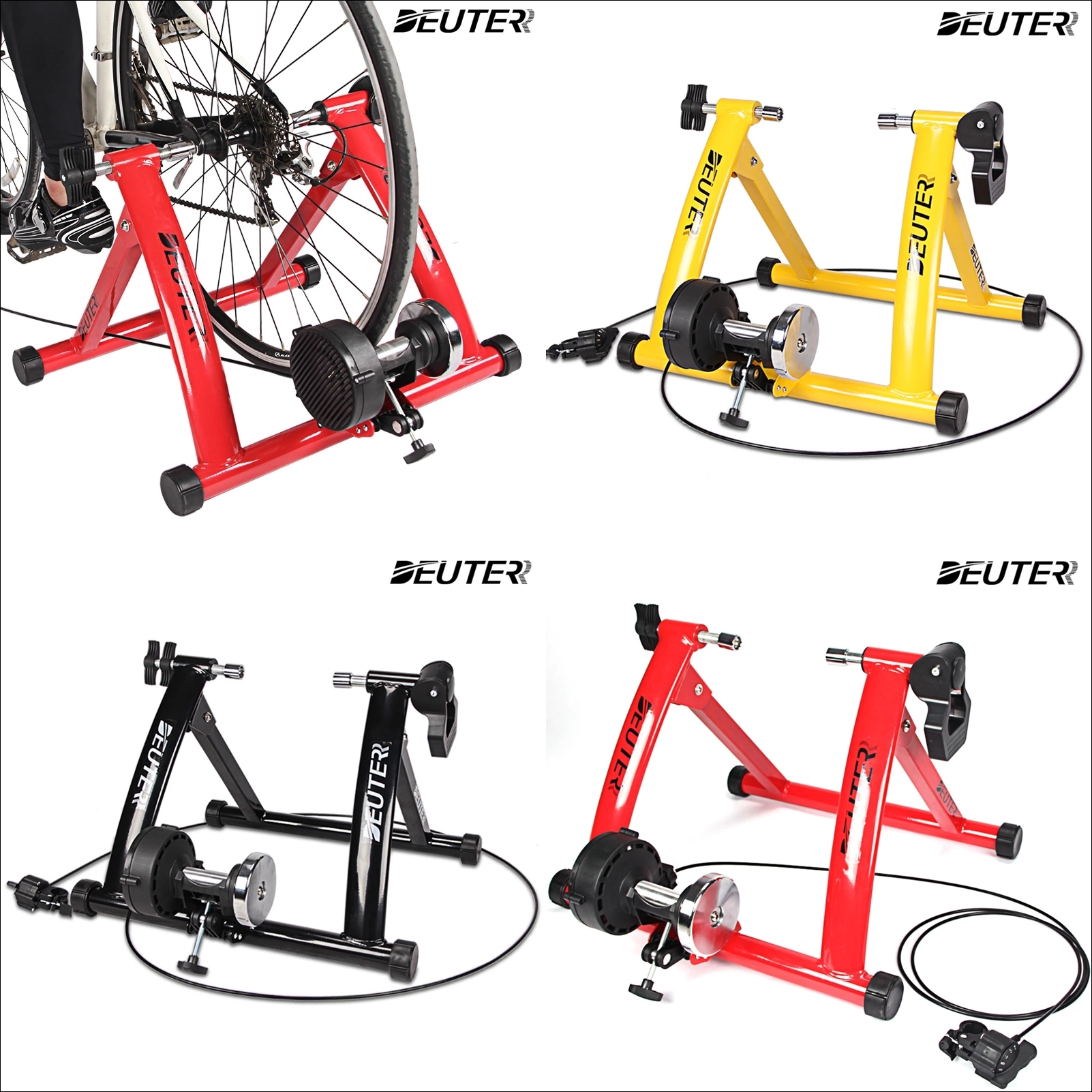 เทรนเนอร์ จับดุมหลัง แบบแม่เหล็กปรับหนืด MT04 เทรเนอร์ปั่นจักรยาน ปั่นในบ้าน เสียงเบา