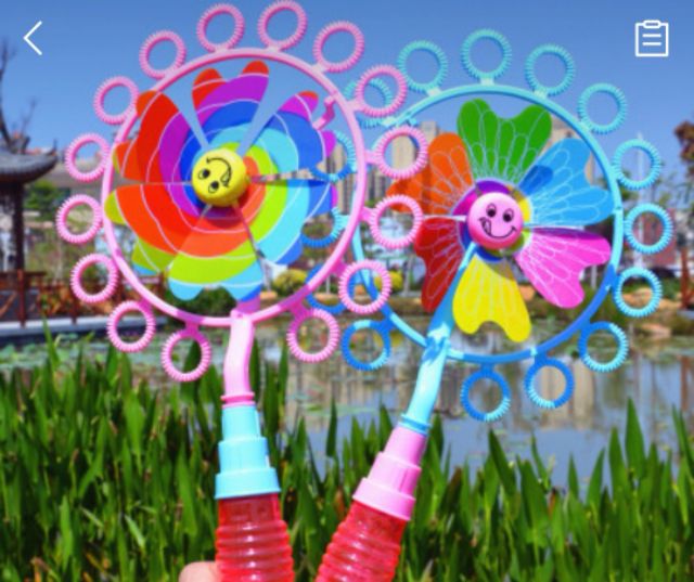 ที่เป่าฟองสบู่ กังหันเป่าฟอง ฟองเยอะมาก ไม่ต้องใส่ถ่าน