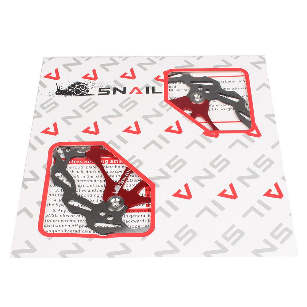 ใบดิสเบรคจักรยาน SNAIL ดิสแต่ง 160/180 จานดิส