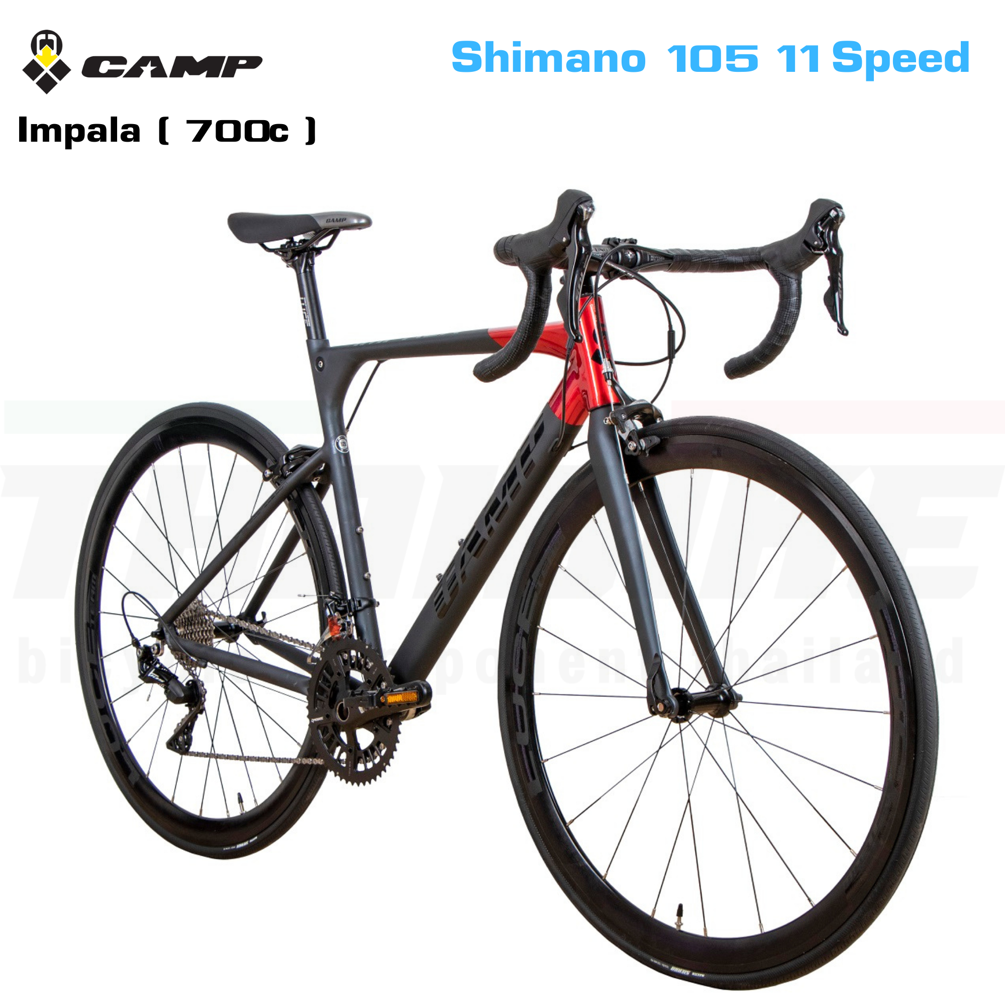 จักรยานเสือหมอบริมเบรค CAMP Impala 22 sp. SHIMANO 105