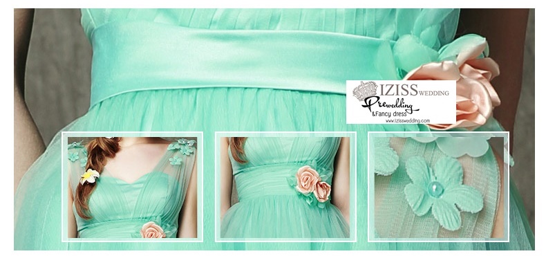 ฺBM0104 - พรีออเดอร์ ชุดเพื่อนเจ้าสาวราตรียาวสีเขียวมินท์