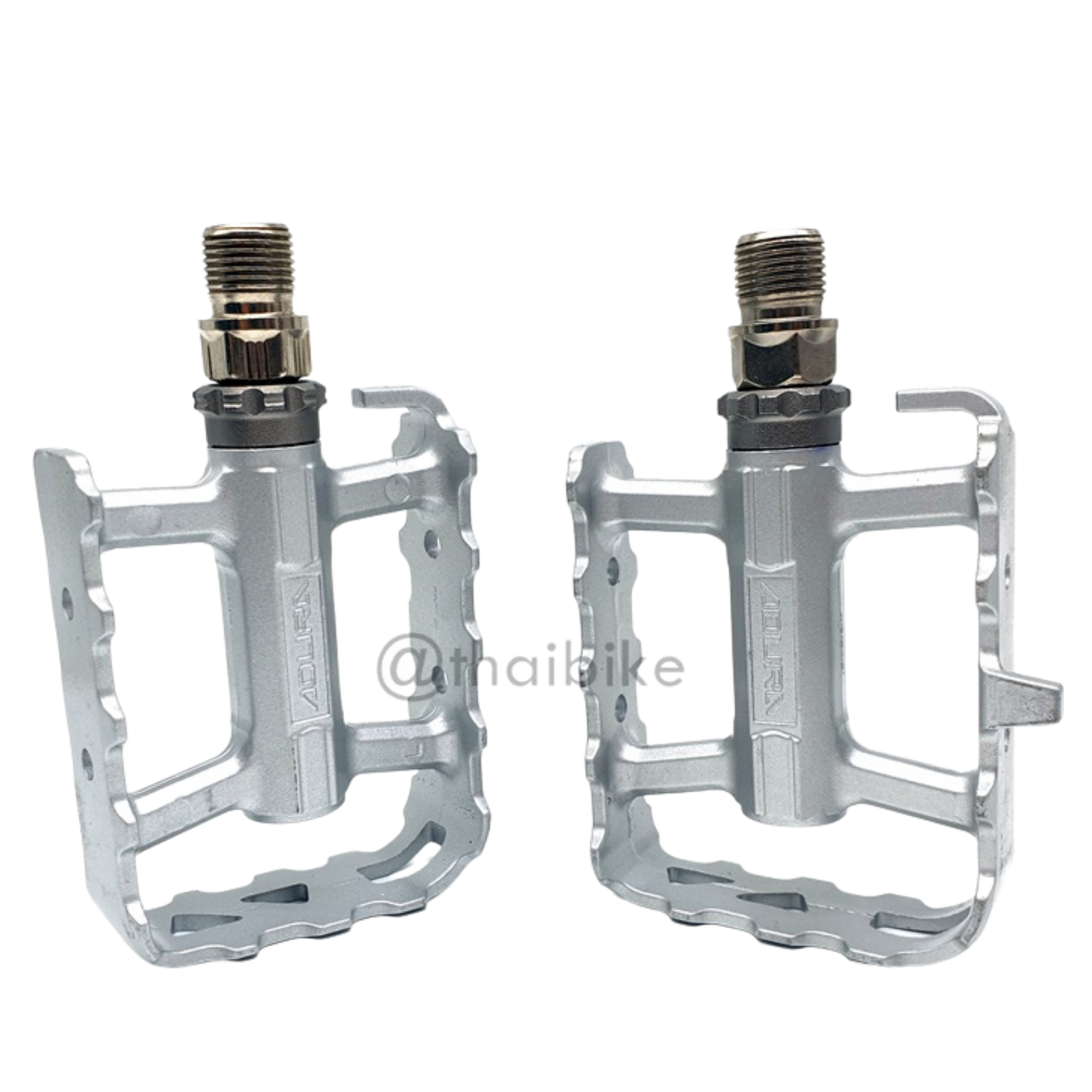 บันไดแบริ่ง ADURA สีเงิน บันไดจักรยานแบริ่ง