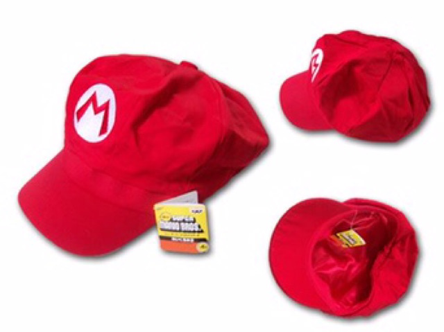 หมวกมาริโอ้ หมวกmario ‼️พร้อมส่งจาก กทม ❤️ส่งไว สตอกแน่น