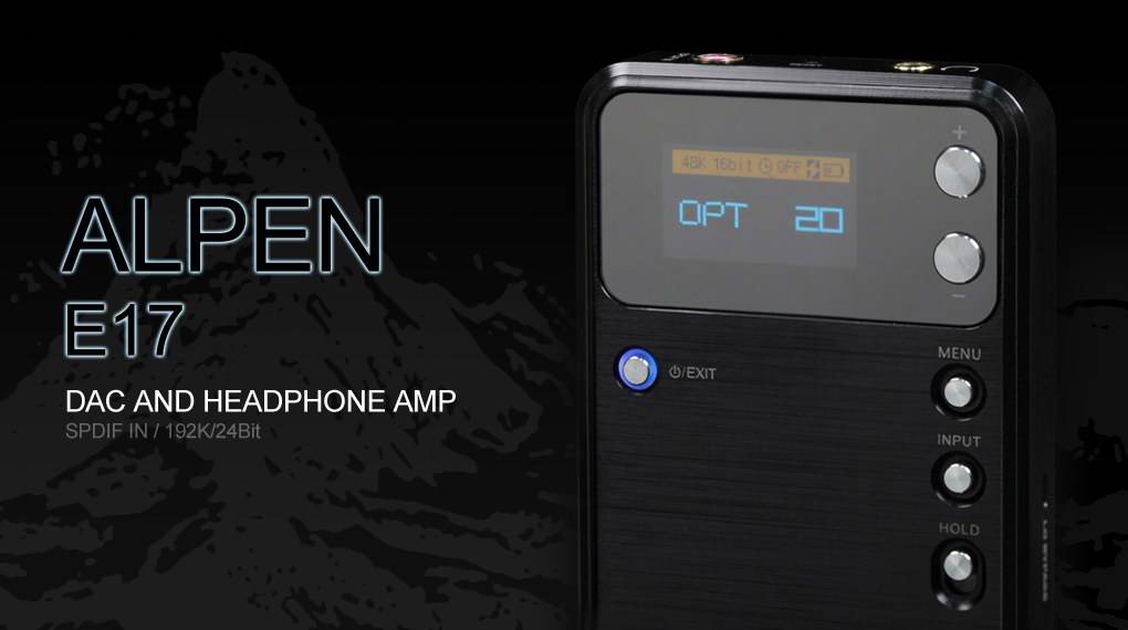 FiiO E17 Alpen Amplifier + USB DAC
