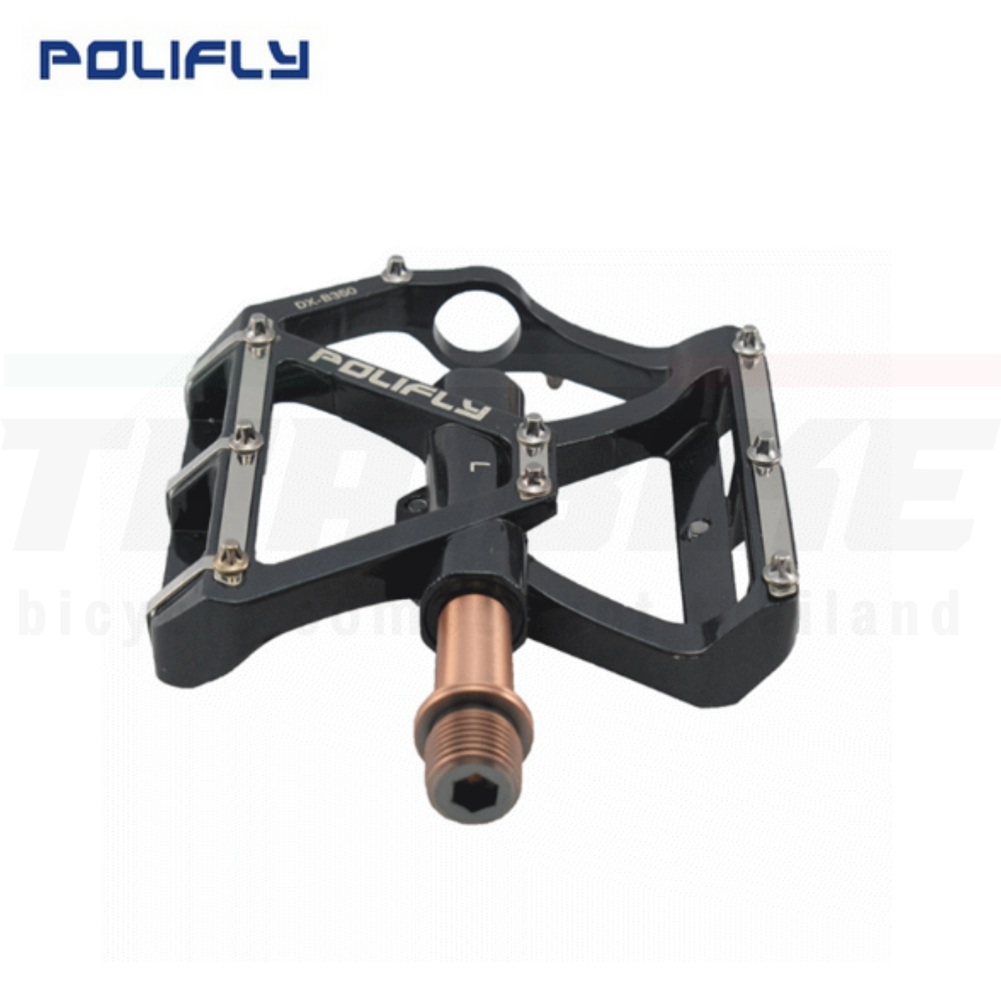 บันไดจักรยานเสือภูเขา เสือหมอบ ยี่ห้อ POLIFLY แบริ่ง DX-B350