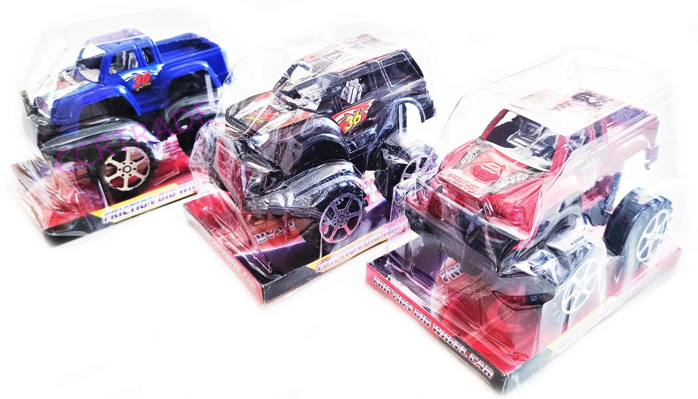 รถบิ๊กฟุตวิบาก มีลานฝาครอบ 9x13 ซม.