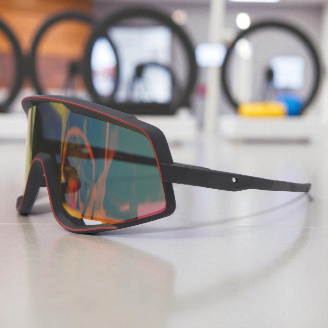 แว่นตาปั่นจักรยาน T-REX 9322 แบบเปลี่ยนเลนส์ 3 เลนส์ มีเลนส์ POLARIZE มีกล่องแว่น ผ้าเช็ด ถุงใส่แว่น