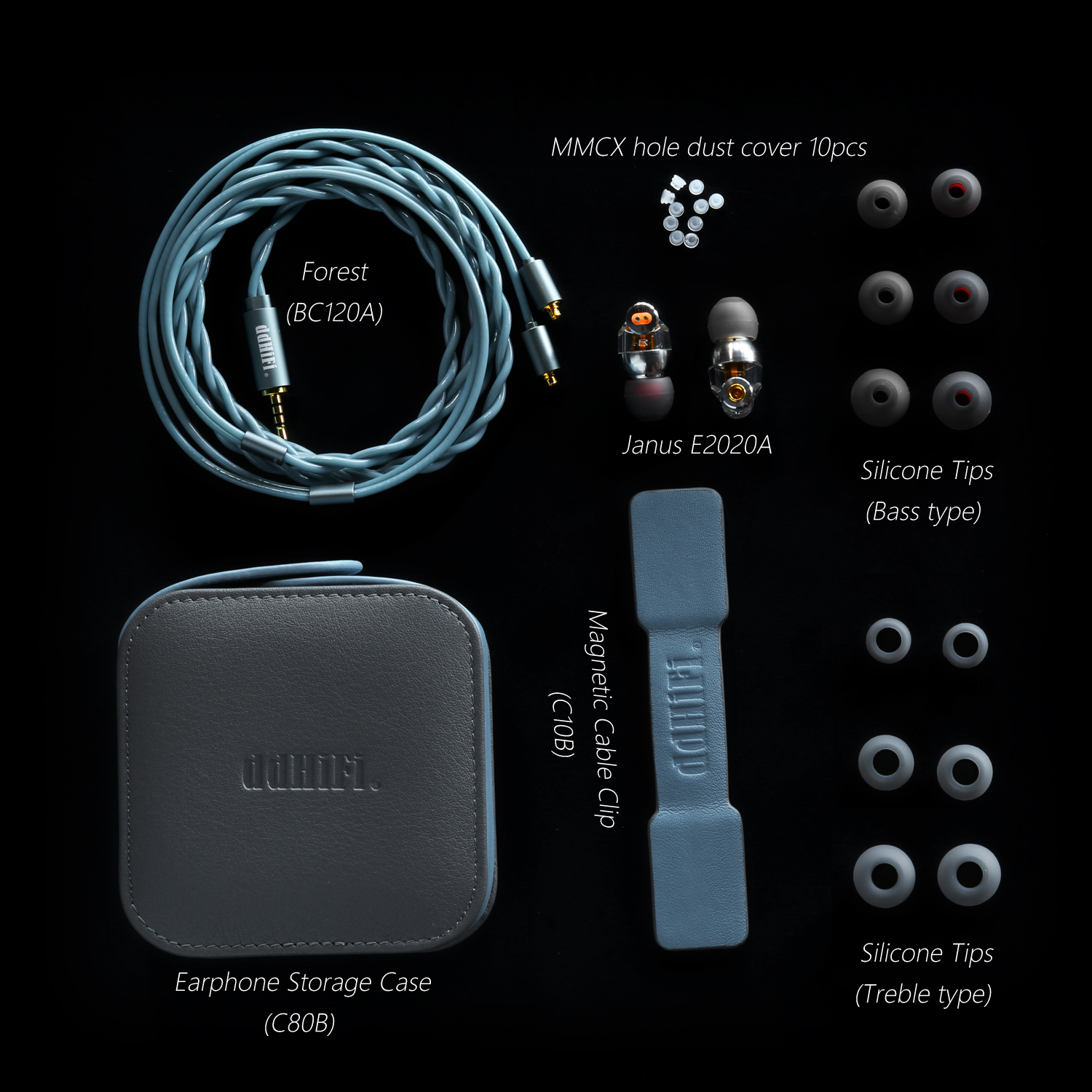ขาย DD JANUS E2020A หูฟัง 1 ไดรเวอร์ Dynamic อินเตอร์เฟส FPCB