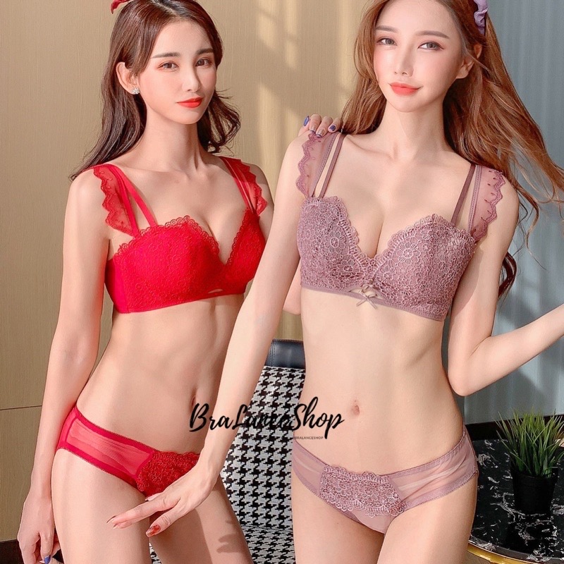 BLS✿2829 Setบรา+กกน. ชุดชั้นในลูกไม้