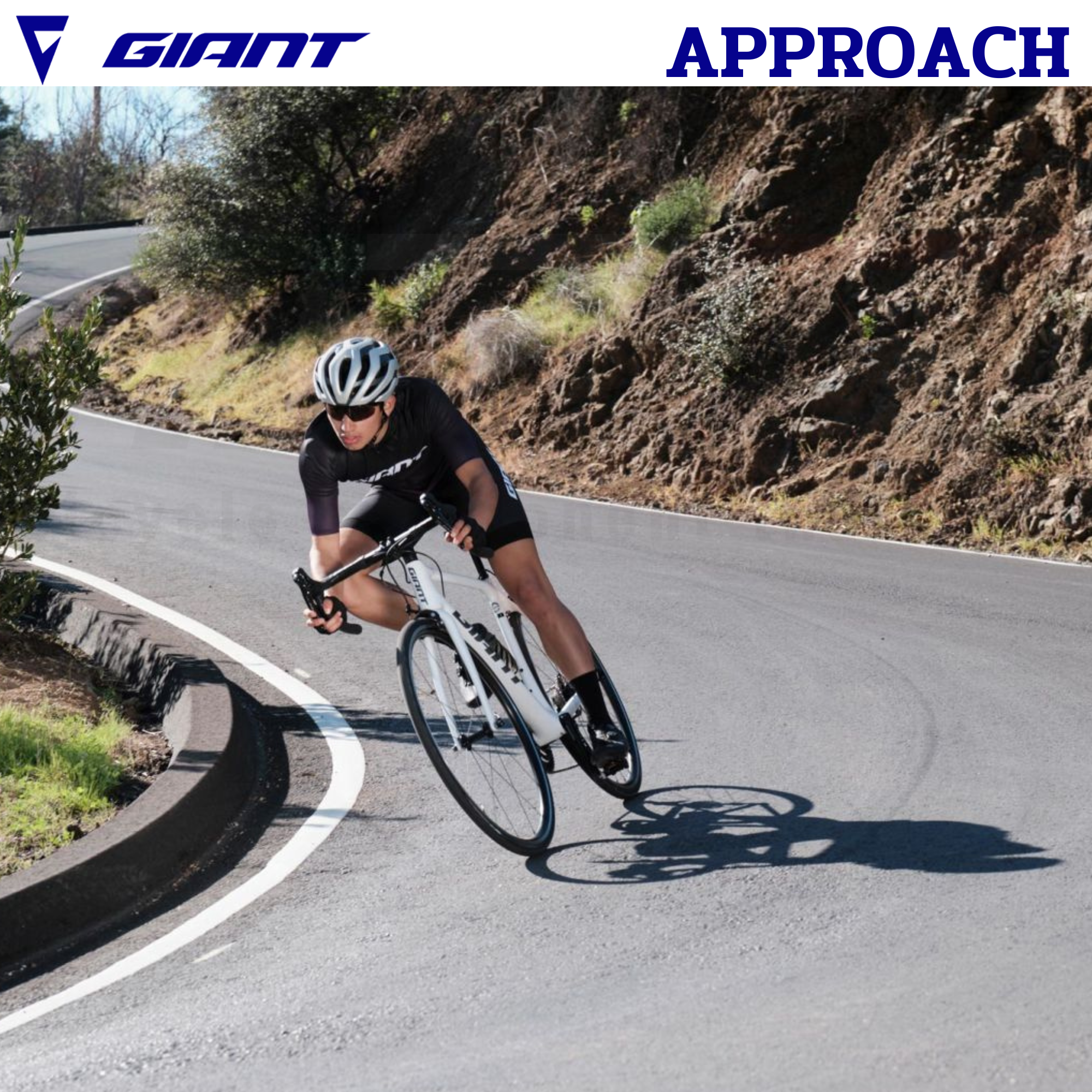 อานจักรยานเสือหมอบ GIANT APPROACH 145mm แท้ประกันไทย