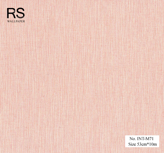 วอลเปเปอร์ มีกลิดเตอร์ สีชมพู No.INT-M71
