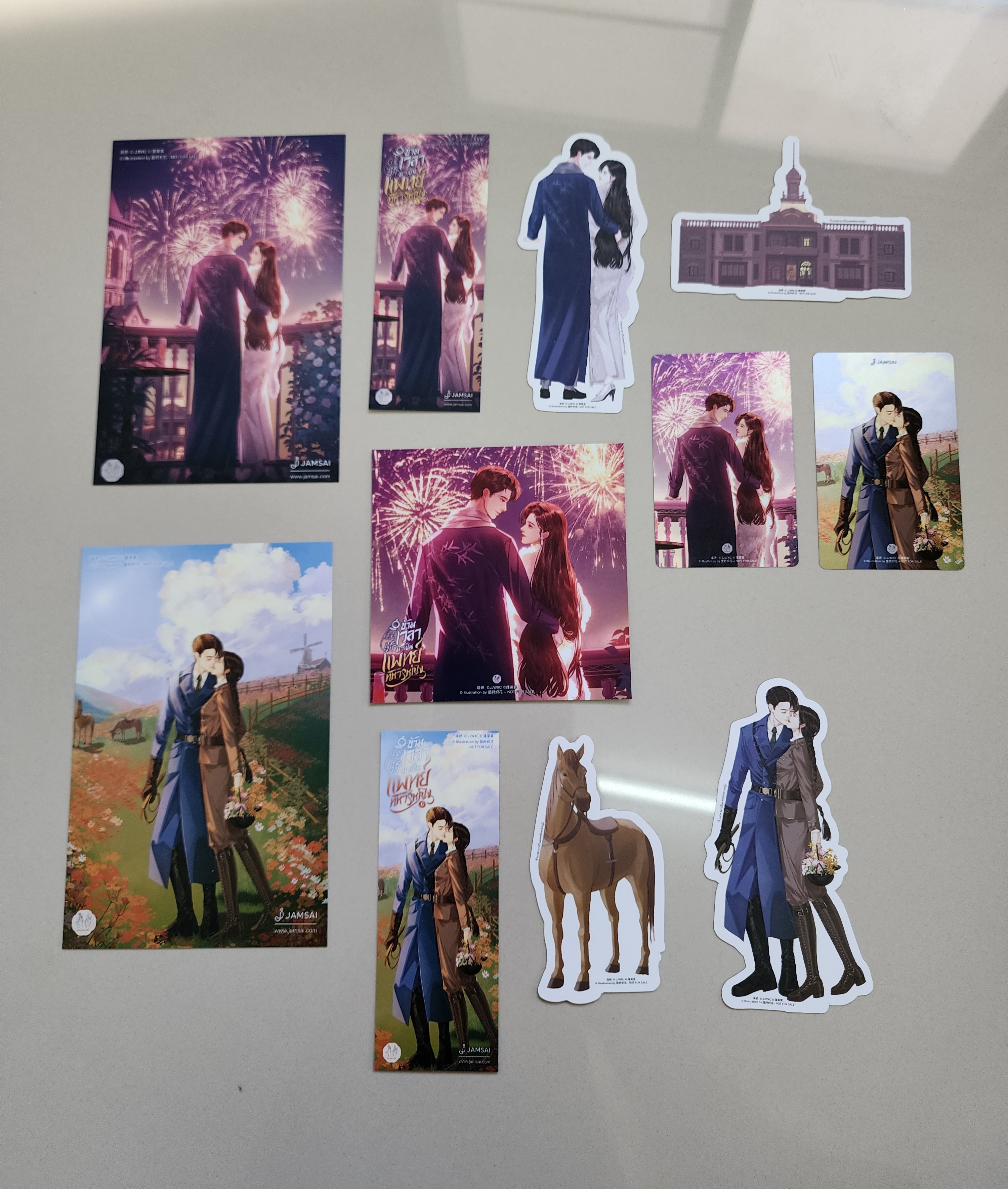 โปส+ที่คั่น+การ์ด ข้ามเวลามาเป็นแพทย์ทหาร