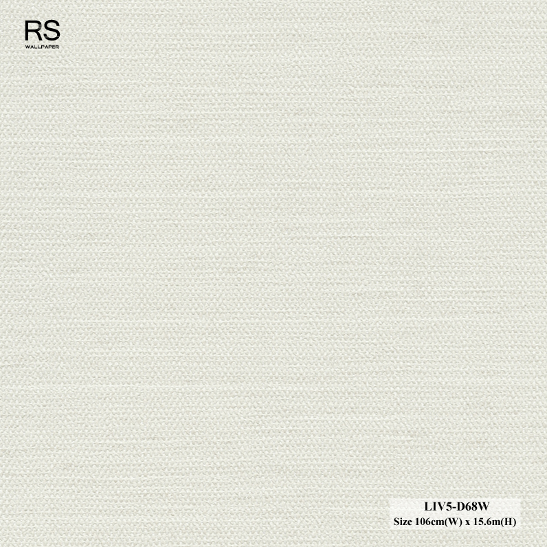 วอลเปเปอร์ลายผ้า สีเทาอ่อน LIV5-D68W