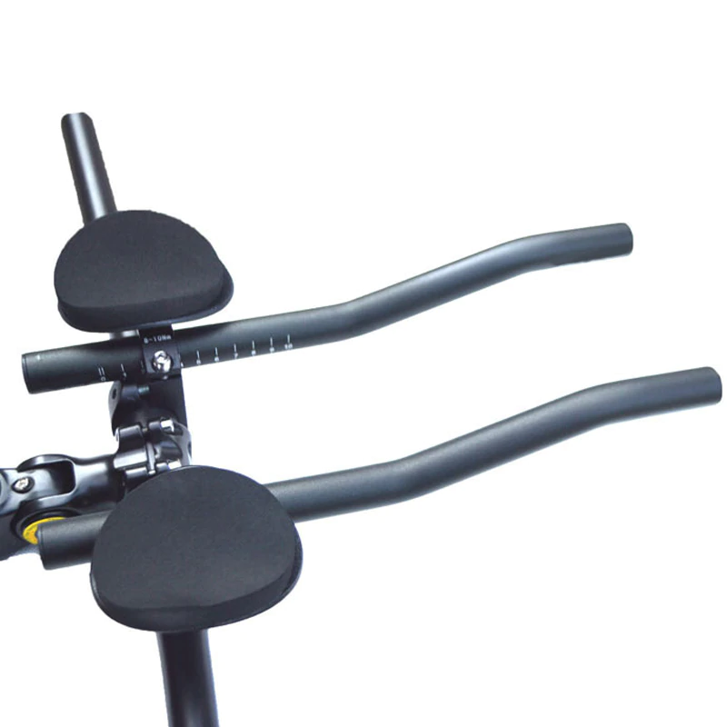 แอร์โร่บาร์ติดจักรยาน (aerobar) อลูมิเนียม THAIBIKE แบบตรง