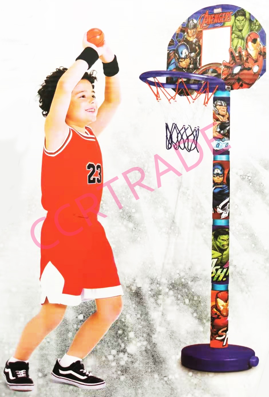 ชุดแป้นบาสอเวนเจอร์กล่องจัมโบ้ 42x112 ซม.(ลิขสิทธิ์แท้)(1x3)