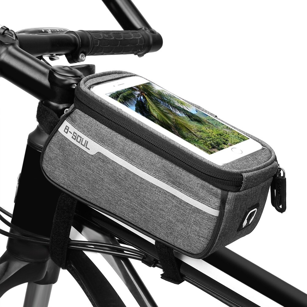 กระเป๋าพาดเฟรมจักรยานแบบใส่มือถือ B-SOUL 249B