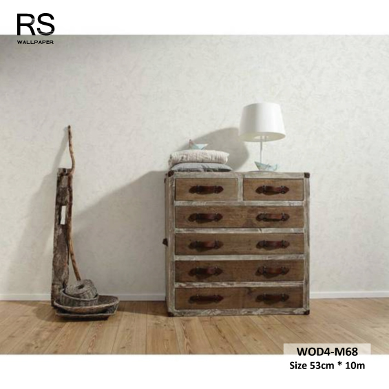 วอลเปเปอร์ลายปูนเปลือยสีขาว WOD4-M68
