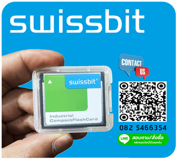 SWISSBIT,Compact Flash Card,128MB,Industrial Grade